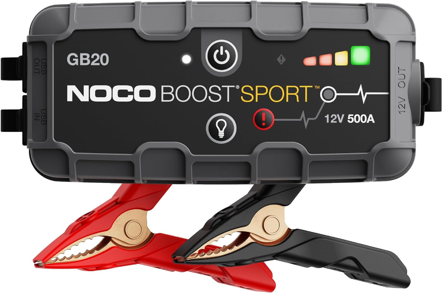 NOCO GB20 NOCO GB20 Boost Sport 12V Portable Lithium-ion Battery UltraSafe Jump Starter 500A