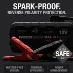 NOCO GB250+ 12V Boost MAX UltraSafe Jump Starter 5250A