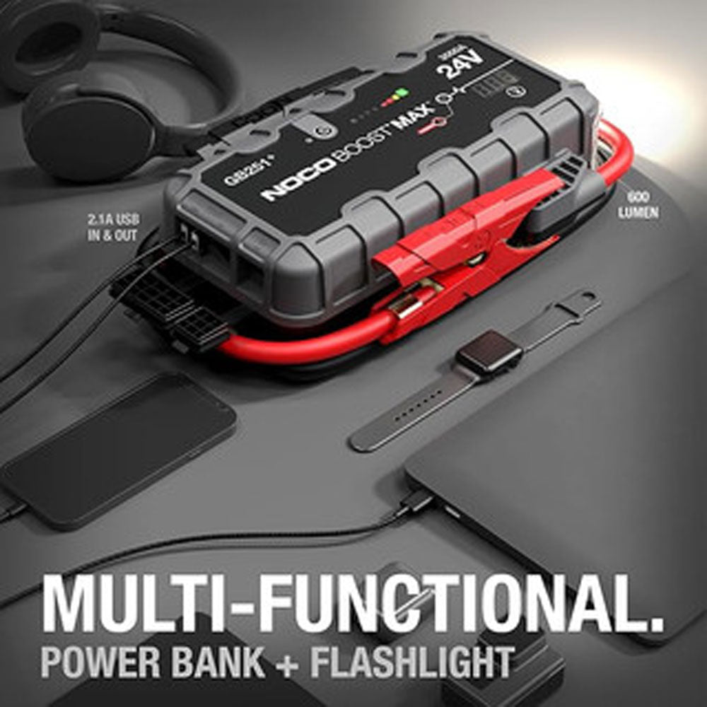 NOCO GB251+ 24V Boost MAX UltraSafe Jump Starter 3000A
