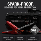 NOCO GB251+ 24V Boost MAX UltraSafe Jump Starter 3000A