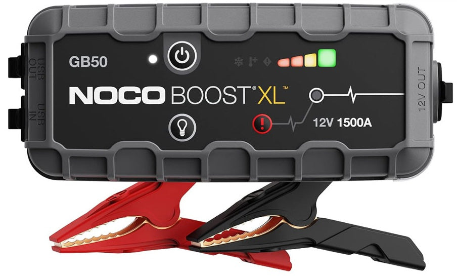 NOCO GB50 Boost XL 12V Portable Lithium-ion Battery UltraSafe Jump Starter 1500A