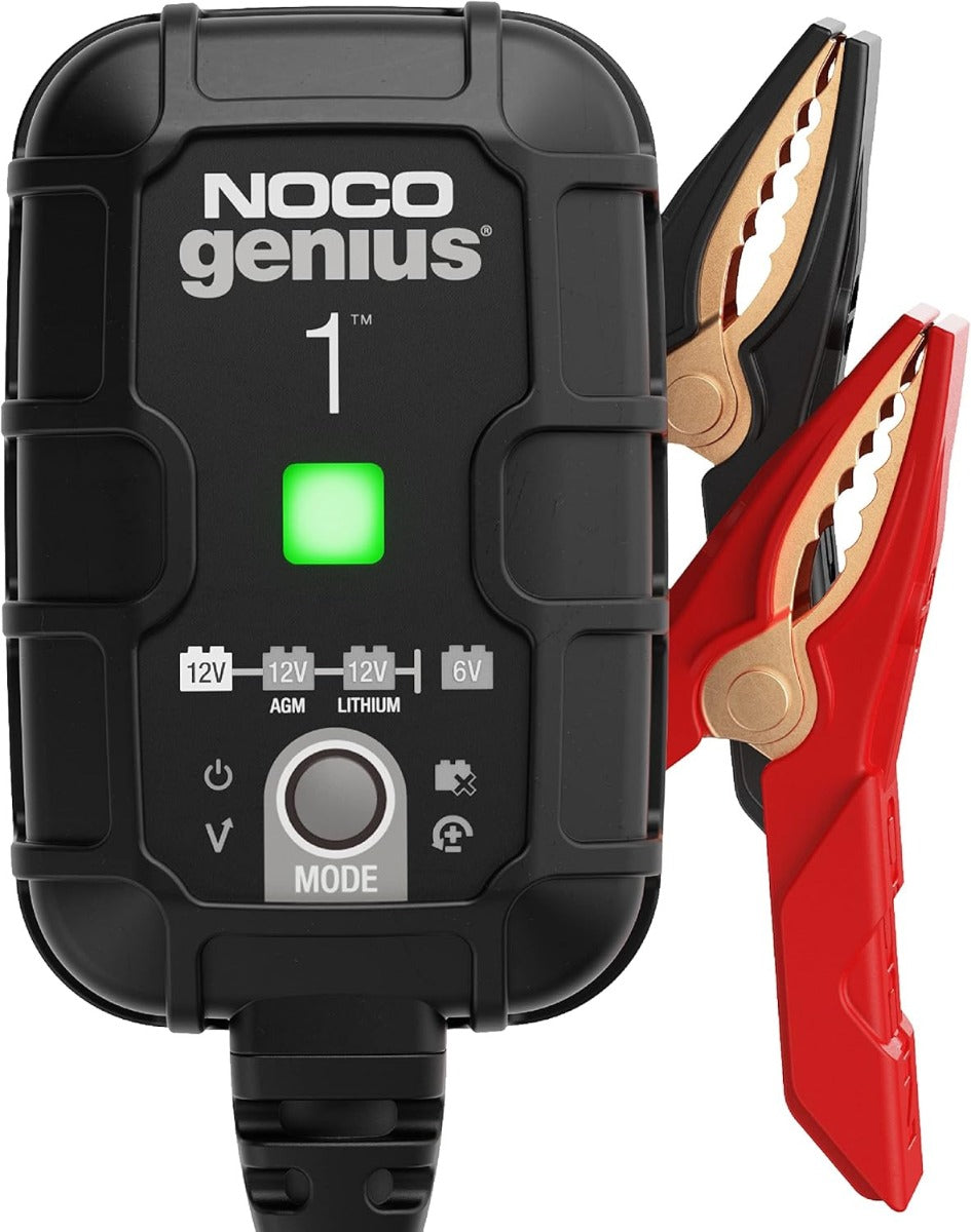 NOCO GENIUS1UK NOCO GENIUS 1UK Battery Maintainer + Battery Desulfator 1 Amp 6V/12V Smart Battery Charger