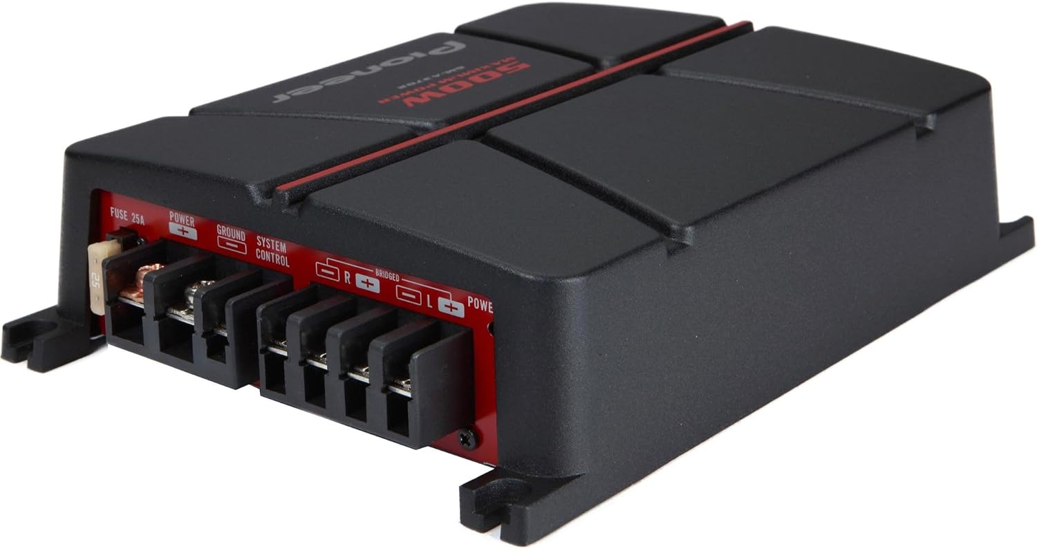 Pioneer GM-A3702 - 2 Channel Bridgeable 60 watts RMS x 2 500W Max Car Audio Amplifier
