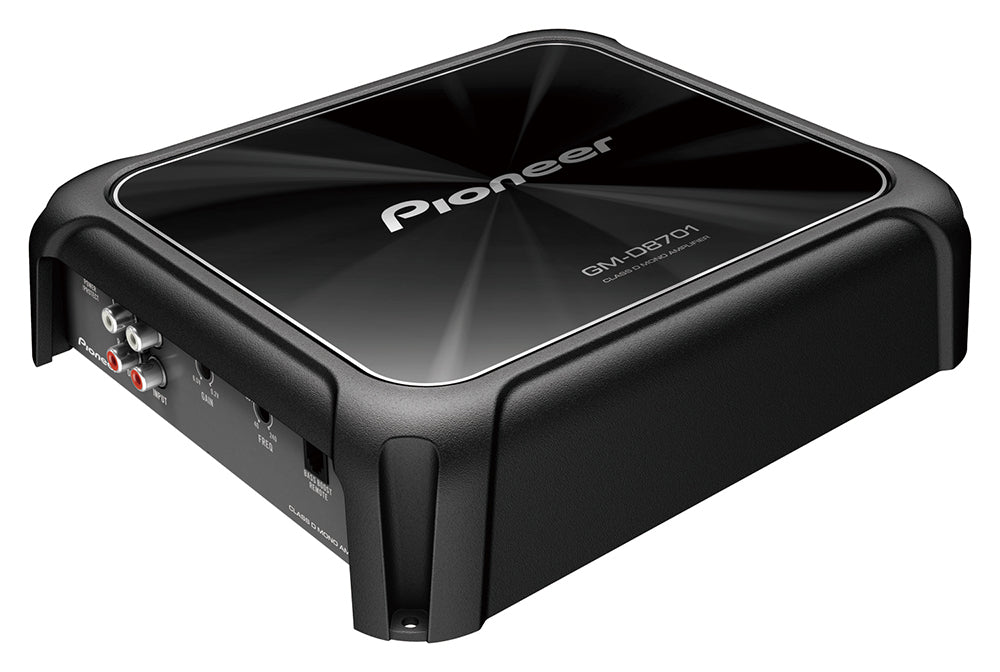 Pioneer GM-D8701 Class-D 1600 Watt 1-Channel Compact Car Amplifier