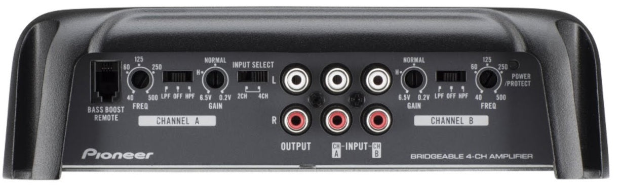 Pioneer GM-D8704 Class-D 1200 Watt 4-Channel Compact Amplifier
