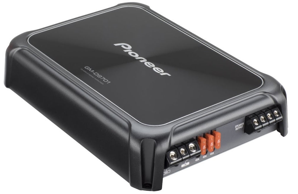 Pioneer GM-D9701 Class-D 2400 Watt 1-Channel Compact Car Amplifier