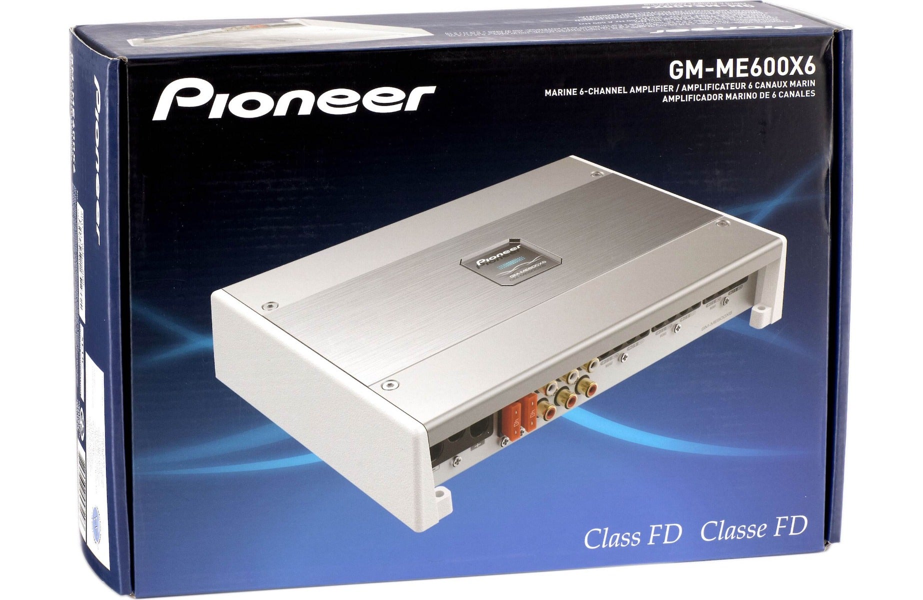 Pioneer GM-ME600X6 6-Channel Class FD Marine & PowerSport Amplifier