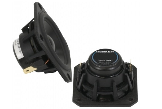Ground Zero GZNF50SQ 1.8" inch 45mm 80 Watts 4-Ohm Mid / Full - Range Car Speaker
