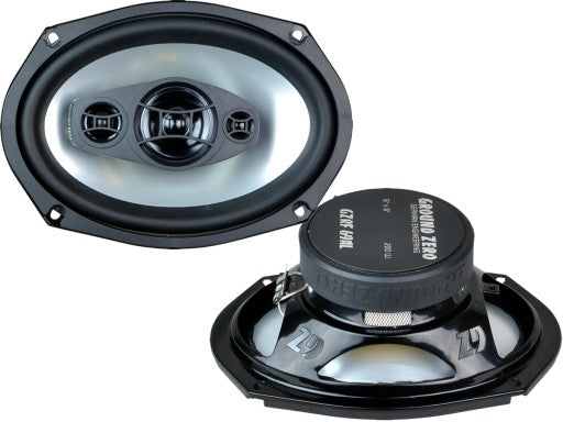 Ground Zero GZRF69AL 6x9" 3-way Coaxial Speakers 200w