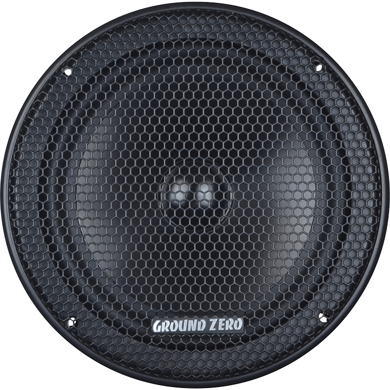 Ground Zero Radioactive GZRC165.2SQ-IV 6.5" 190W 2 Way Component Car Speakers