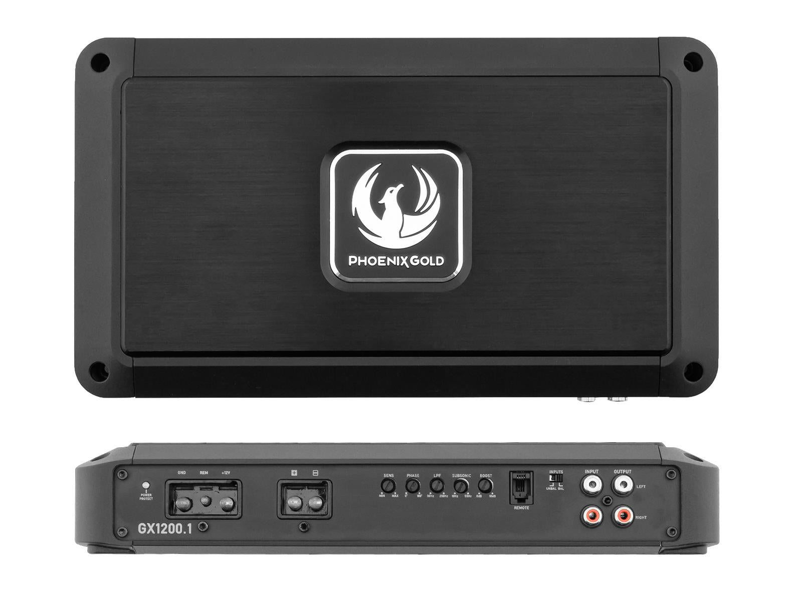 Phoenix Gold GX1200.1 GX Series 1-Channel Monoblock Class D Amplifier 1200w watts