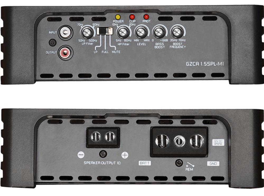 Ground Zero GZCA 3.0SPL-M1 3400 Watts 1-Channel Competition SPL Car Amplifier