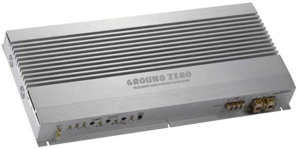 Ground Zero Nuclear GZNA 1.2550DXII Class D 1 Channel 6200W Amplifier