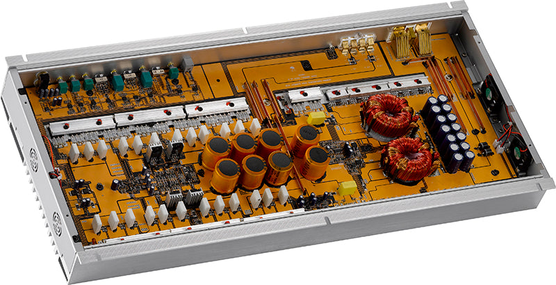 Ground Zero Nuclear GZNA 2850XII Class A/B 2 Channel 3000W Amplifier