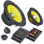 Ground Zero GZTC 165.3X-II Titanium 180W RMS 6.5" 3 Way Component Car Speakers