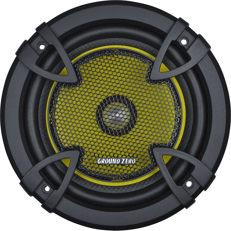 Ground Zero GZTC165.3-ACT - 200W RMS 6.5" 3 Way Component Car Speakers