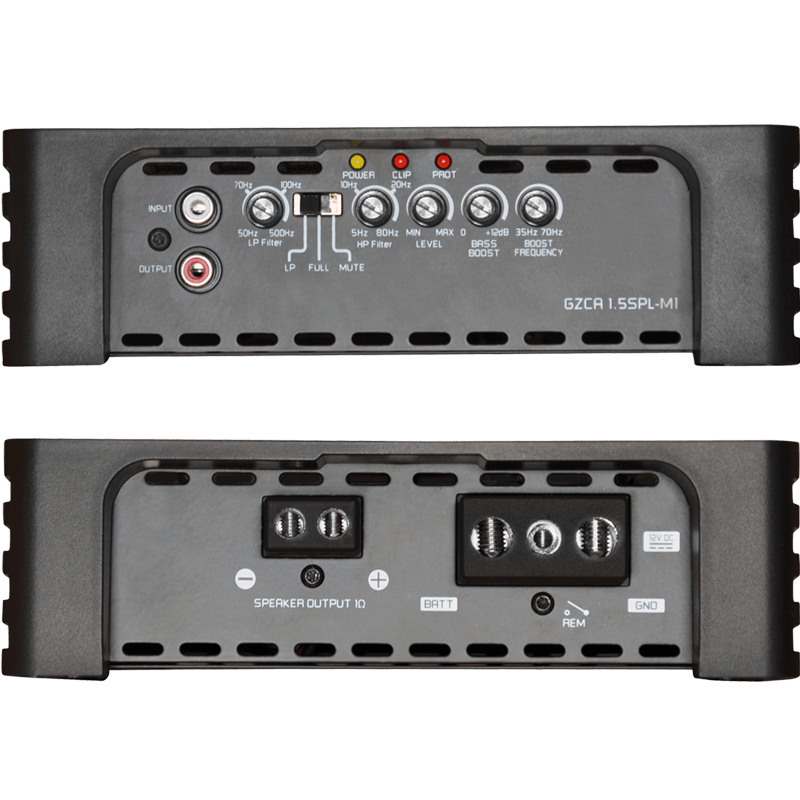 Ground Zero GZCA 1.5SPL-M1 1500 Watts 1-Channel Competition SPL Car Amplifier