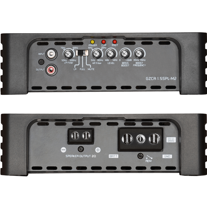 Ground Zero GZCA 1.5SPL-M2 - 1500 Watts MonoBlock Competition SPL Car Amplifier