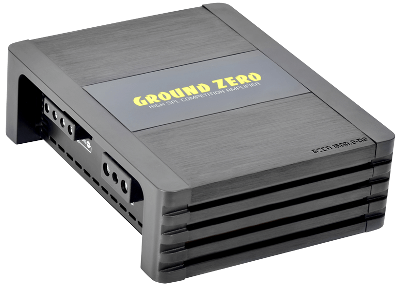 Ground Zero GZCA 1500.2-D2 - 1500 Watts 2-Channel Competition SPL Car Amplifier
