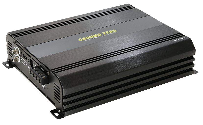 Ground Zero GZCA 6000.M1 6000 Watts 1-Channel Competition SPL Car Amplifier