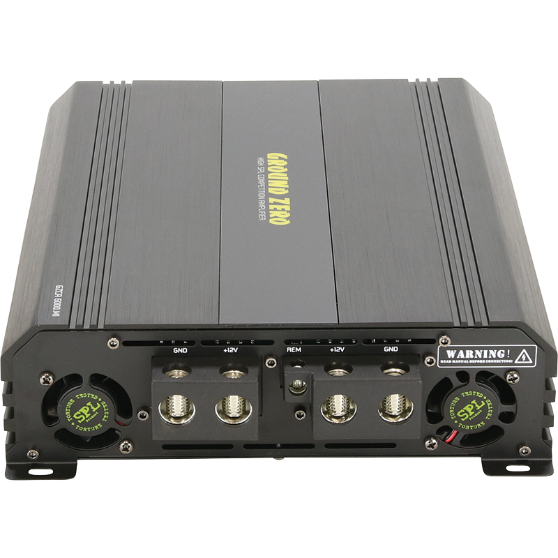 Ground Zero GZCA 6000.M1 6000 Watts 1-Channel Competition SPL Car Amplifier