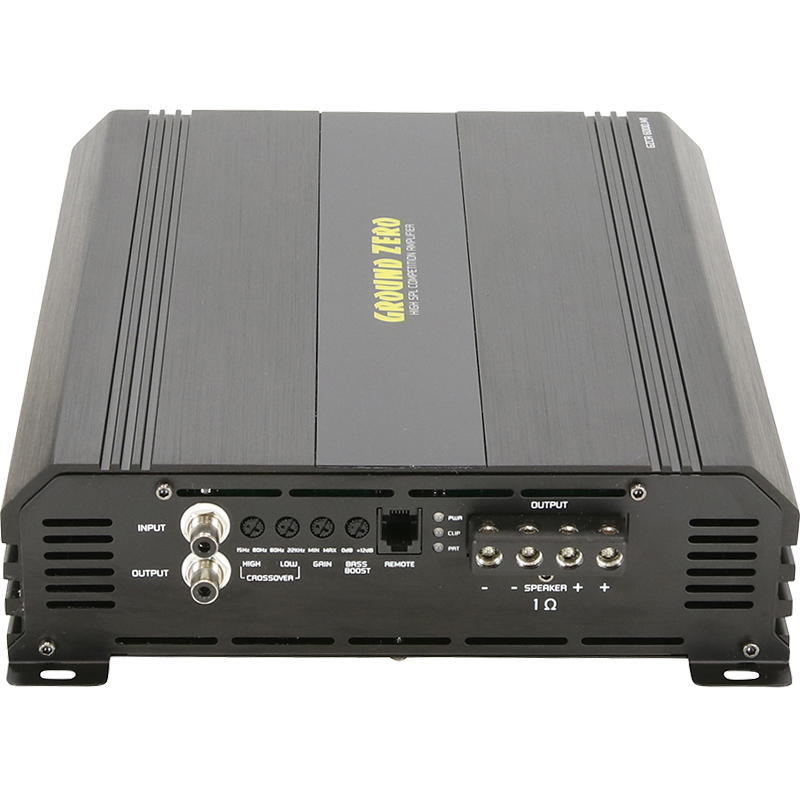 Ground Zero GZCA 6000.M1 6000 Watts 1-Channel Competition SPL Car Amplifier