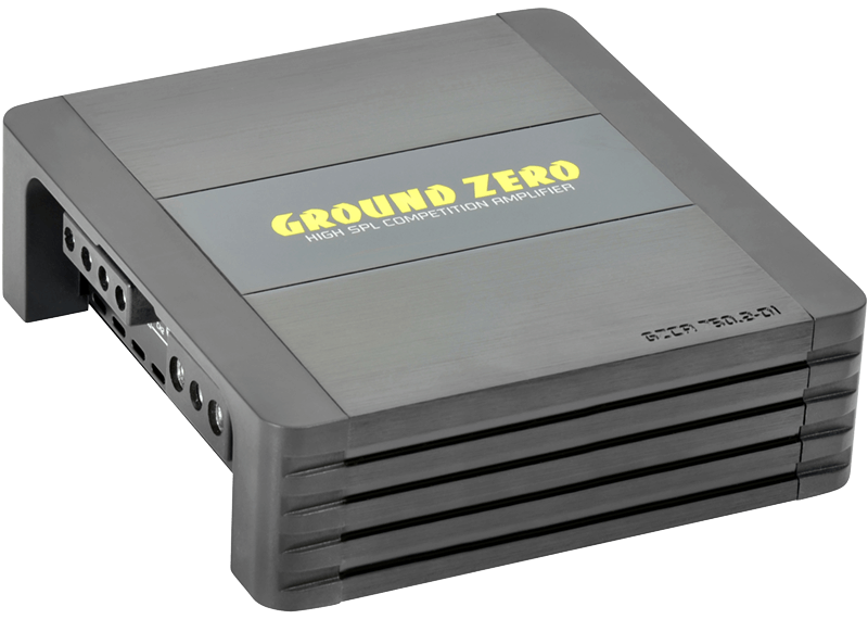 Ground Zero GZCA 750.2-D1 750 Watts 2-Channel Competition SPL Car Amplifier