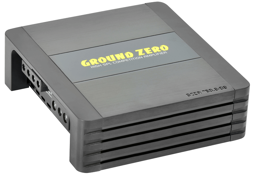 Ground Zero GZCA 750.2-D2 - 750 Watts 2-Channel Competition SPL Car Amplifier