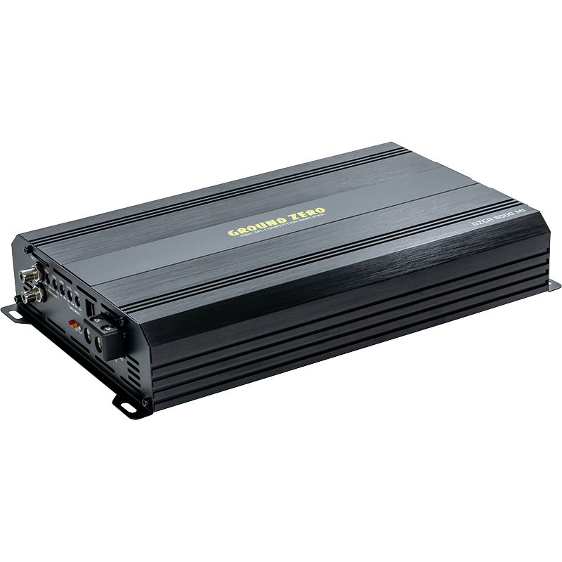 Ground Zero GZCA 8000.M1 8100 Watts 1-Channel Competition SPL Car Amplifier