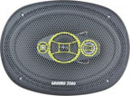 Ground Zero GZCF7104XSPL - 7" x 10" Inch 4 Way Coaxial 600 Watts Car Speaker