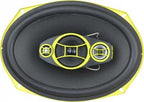 Ground Zero GZCF7104XSPL - 7" x 10" Inch 4 Way Coaxial 600 Watts Car Speaker
