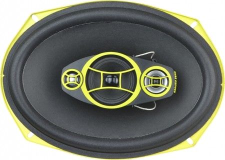 Ground Zero GZCF7104XSPL - 7" x 10" Inch 4 Way Coaxial 600 Watts Car Speaker