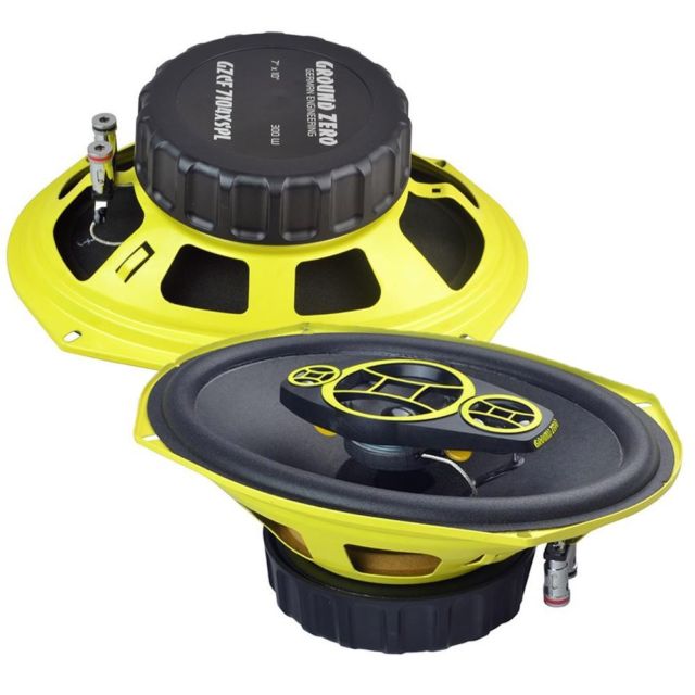 Ground Zero GZCF7104XSPL - 7" x 10" Inch 4 Way Coaxial 600 Watts Car Speaker
