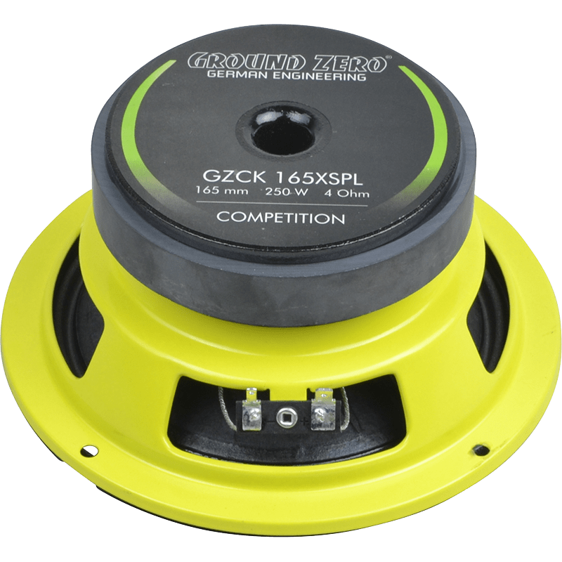 Ground Zero GZCK165XSPL 6.5" 100 Watts WRMS Kick / Midwoofer Car Speaker