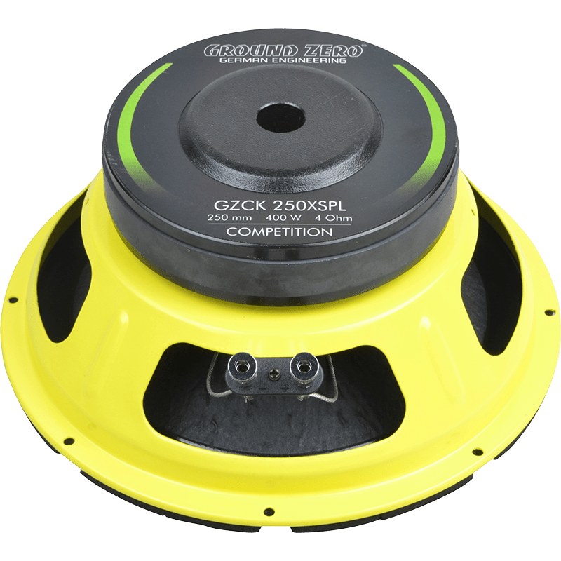 GroundZero GZCK250XSPL 10" 200 WRMS Kick Midwoofer Car Van Speaker - Single