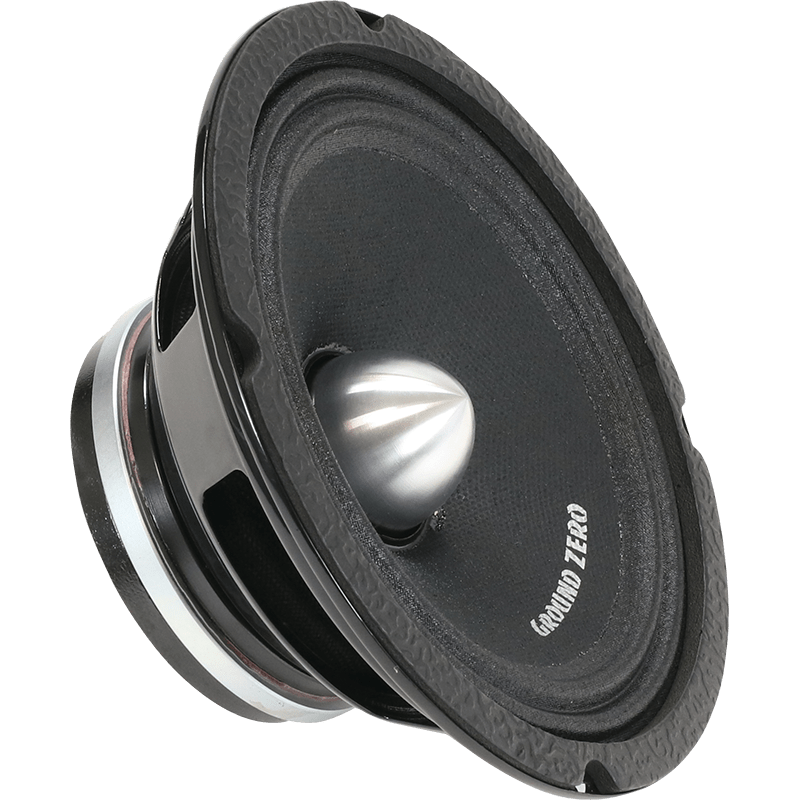 Ground Zero GZCM6.5NEO - 320W 6.5" 2 Way Single Midrange Component Car Speaker