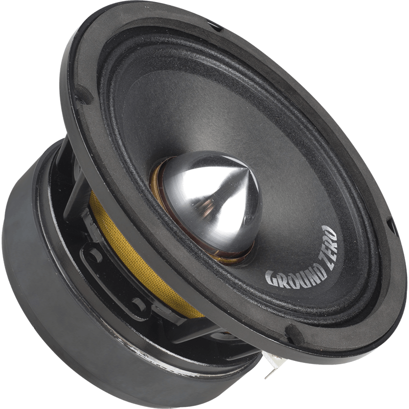 Ground Zero GZCM6-4PPX 6.5" Inch 16.5 cm 400 Watts Midrange Car Speaker - Single