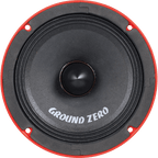 Ground Zero GZCM6.5N-PRO - 400W 6.5" 2 Way Single Midrange Component Car Speaker