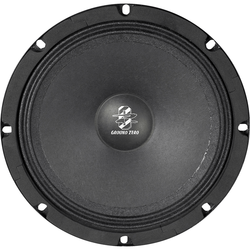 Ground Zero GZCM8-4FX 8" Inch 20cm 2-Way Coaxial 400 Watts Car Speaker Single