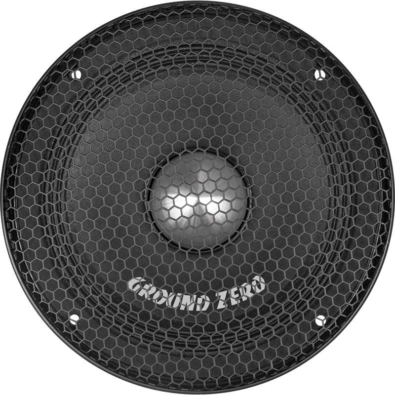 Ground Zero GZCM8-4PPX - 8" Inch 20cm 2-Way Coaxial 500 Watts Car Speaker Single