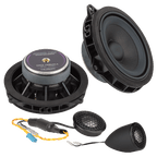 Ground Zero GZCS100MINI 4 Inch 2-Way BMW Mini F54 F55 F56 F57 F60 Component Door Speakers OEM Upgrade
