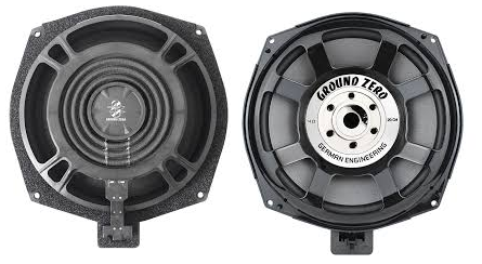 Ground Zero GZCS200BMW-SW4 8" Underseat 4-Ohm Subwoofer Kit for BMW Pair