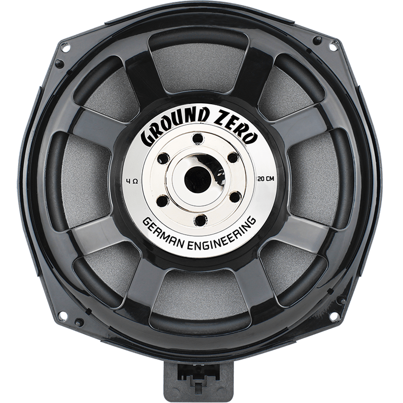 Ground Zero GZCS200BMW-SW4 8" Underseat 4-Ohm Subwoofer Kit for BMW Pair