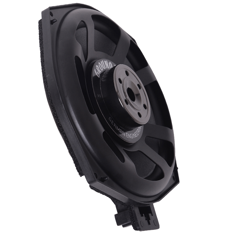 Ground Zero GZCS200BMW-SW 8" Underseat 2-Ohm Subwoofer Kit for BMW E6.. / E7.. / E8.. / E9.. and all F-Models