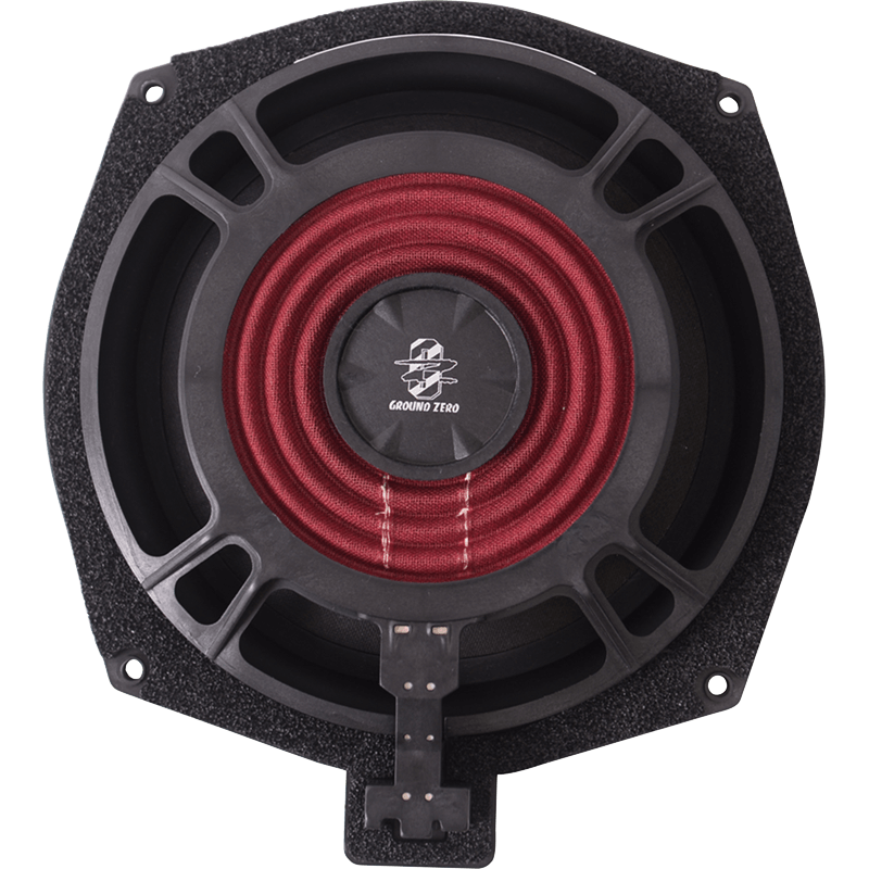 Ground Zero GZCS200BMW-SW 8" Underseat 2-Ohm Subwoofer Kit for BMW E6.. / E7.. / E8.. / E9.. and all F-Models