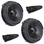 Ground Zero GZCS 200.2VW-T5/T6  - 8" 2-Way Sound Upgrade Custom Fit Speakers for VW T5 T6