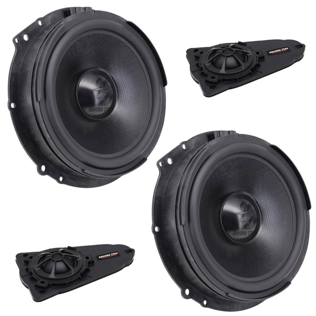 Ground Zero GZCS 200.2VW-T5/T6  - 8" 2-Way Sound Upgrade Custom Fit Speakers for VW T5 T6