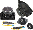 Ground Zero GZCS100BMW-C 4 Inch 2-Way BMW Component Door Speakers OEM Upgrade