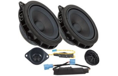 Ground Zero GZCS100BMW-SQ+A 4 Inch BMW 2-Way Component Speakers OEM Upgrade
