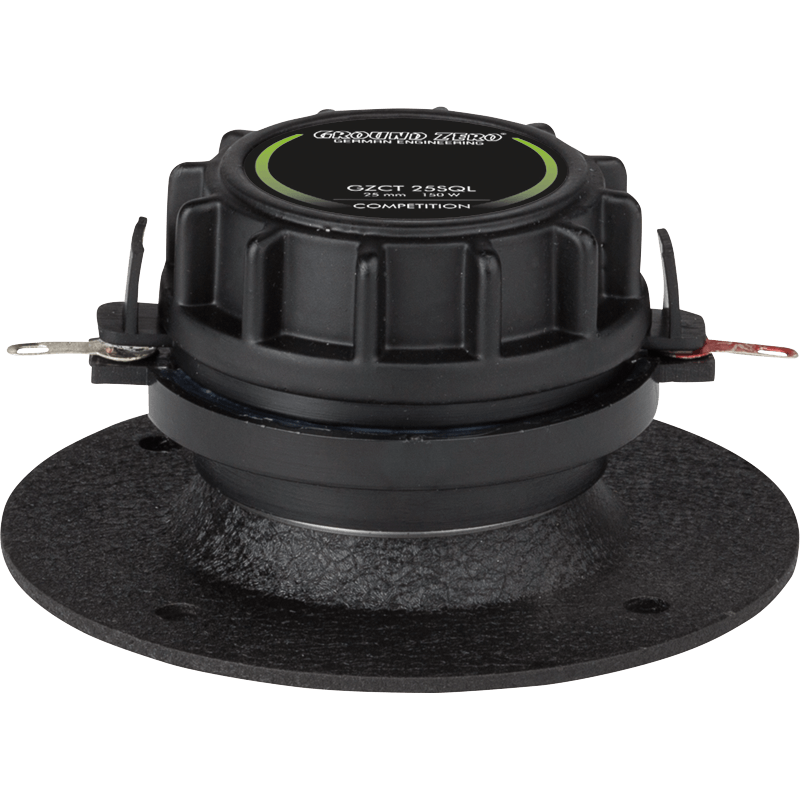 Ground Zero GZCT25SQL - 1" High Power Silk Dome Tweeters Pair